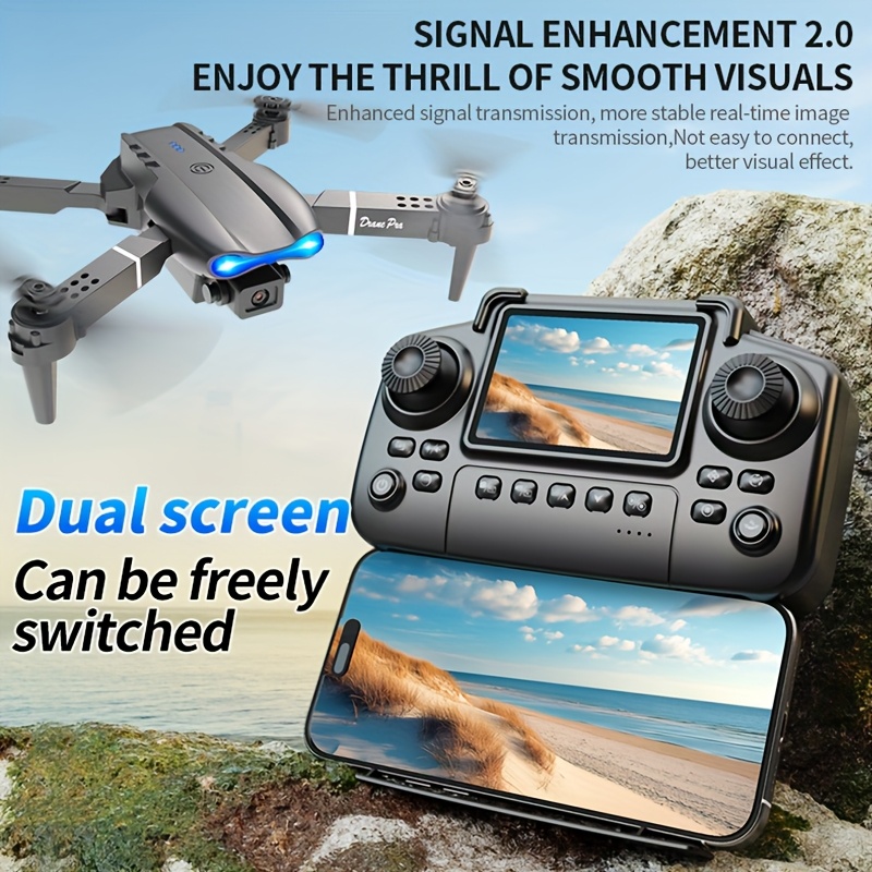 2026 Upgraded E99 PRO MAX Fold - Drone Camera 4K ulasan dan harga
