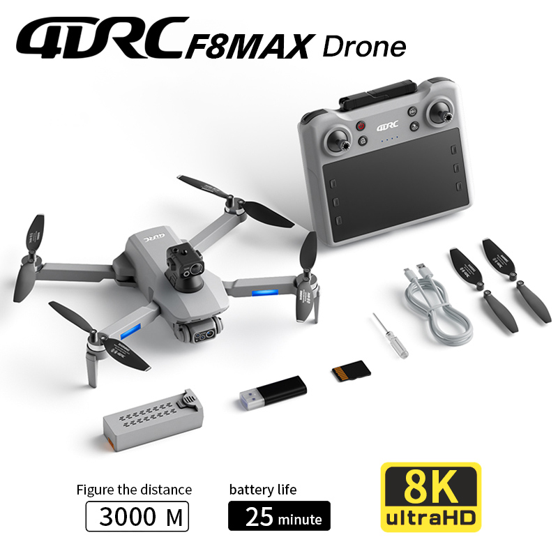 F8 MAX GPS Drone Professional  - Drone Camera 4K ulasan dan harga